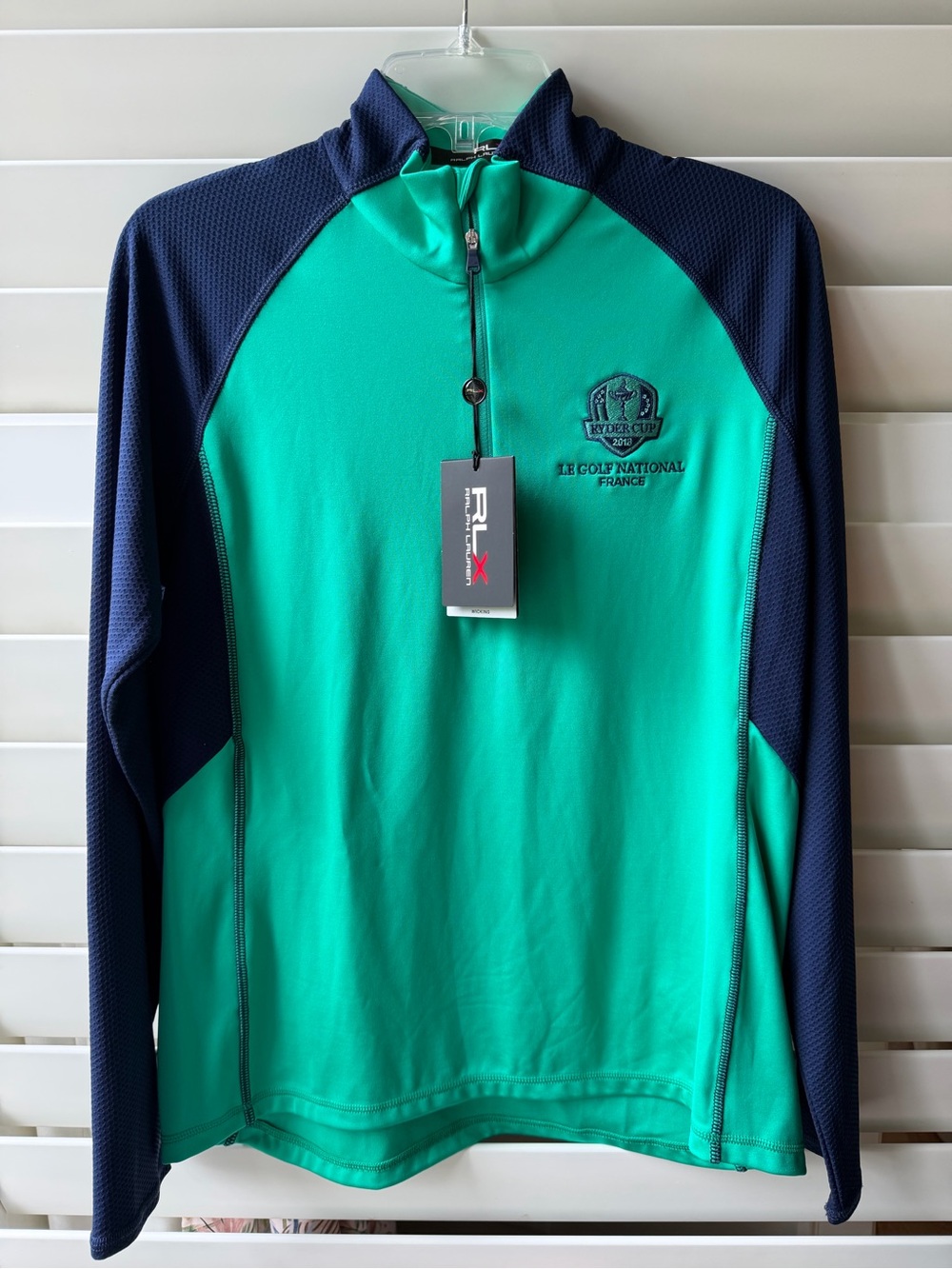 Ralph Lauren Ryder Cup wicking Half-Zip Pullover